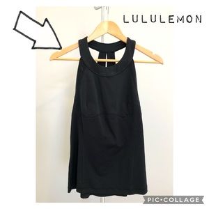 EUC ❤️ Lululemon Black Tank 100% AUTH || Size 6